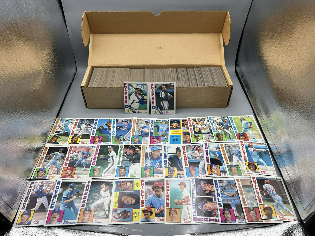 1984 Topps Baseball 700+ Count Partial Set W/ Some Stars (1 of 13)