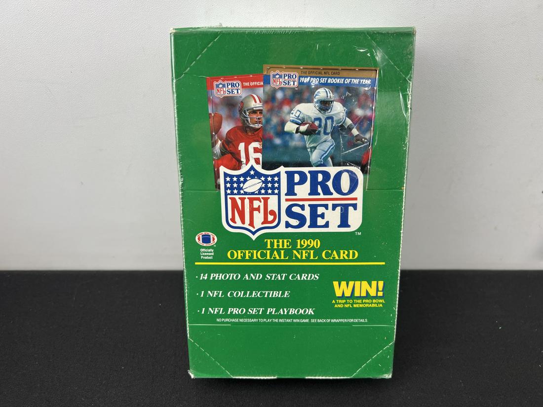 1990 Pro Set Football Sealed Box (1 of 2)
