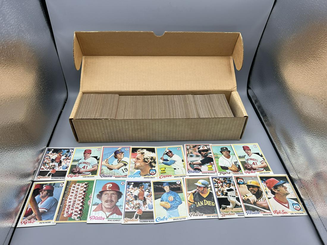 1978 Topps Baseball 750+ Count Partial Set W/ Many Stars - Eddie Murray RC (1 of 11)