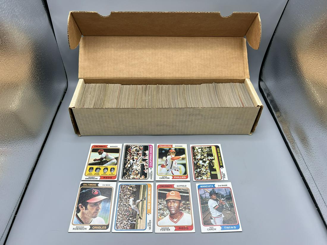 1974 Topps Baseball 750+ Count Partial Set W/ Some Stars (1 of 7)