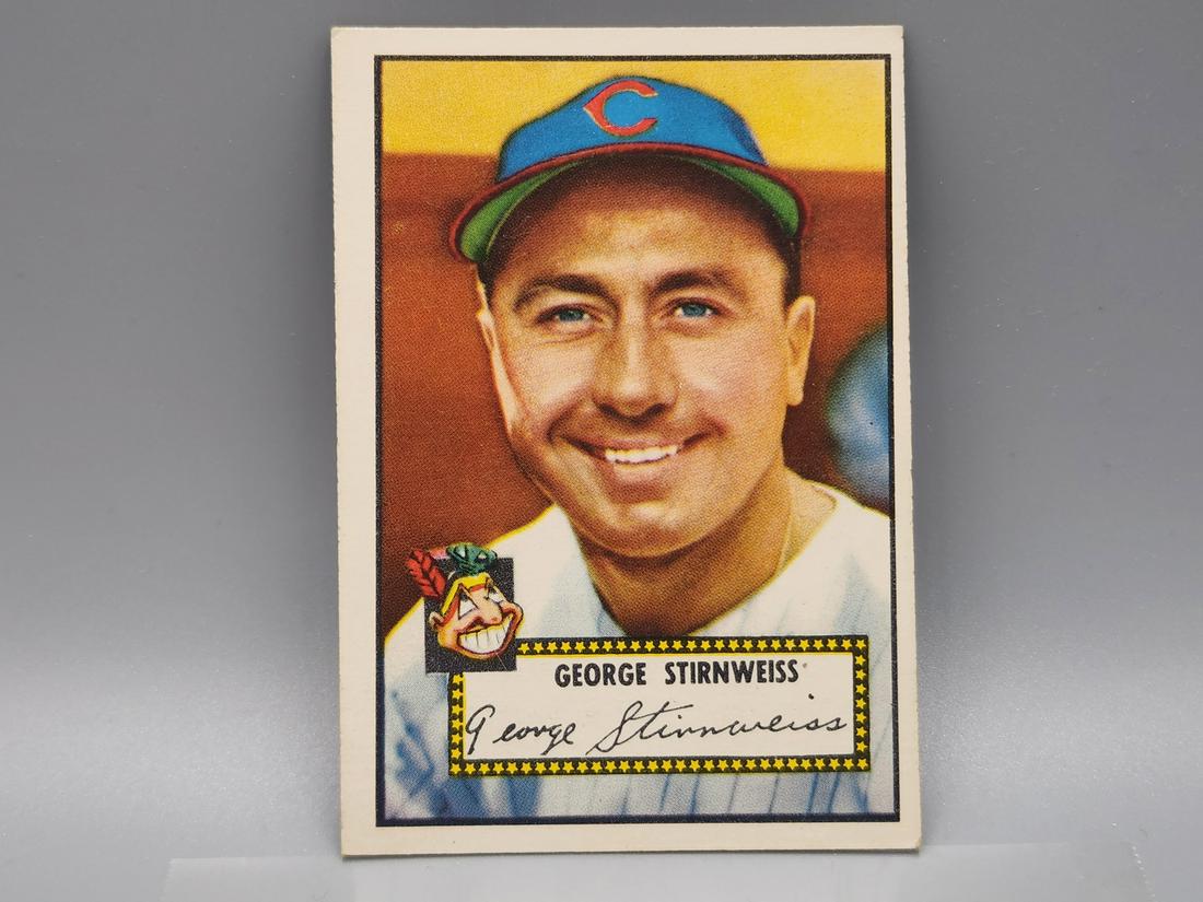 1952 Topps George Stirnweiss #217: 1952 Topps George Stirnweiss #217