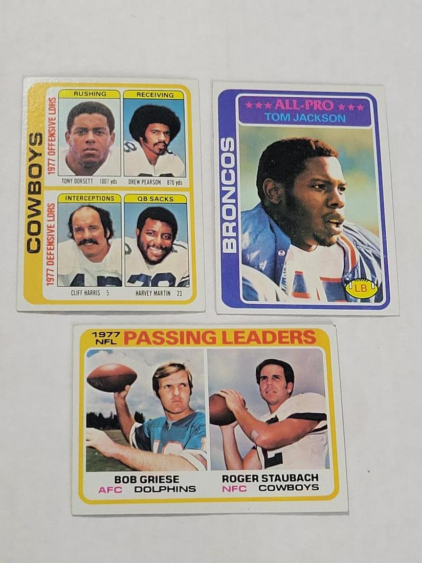 1978 Topps Football Trio (1 of 2)