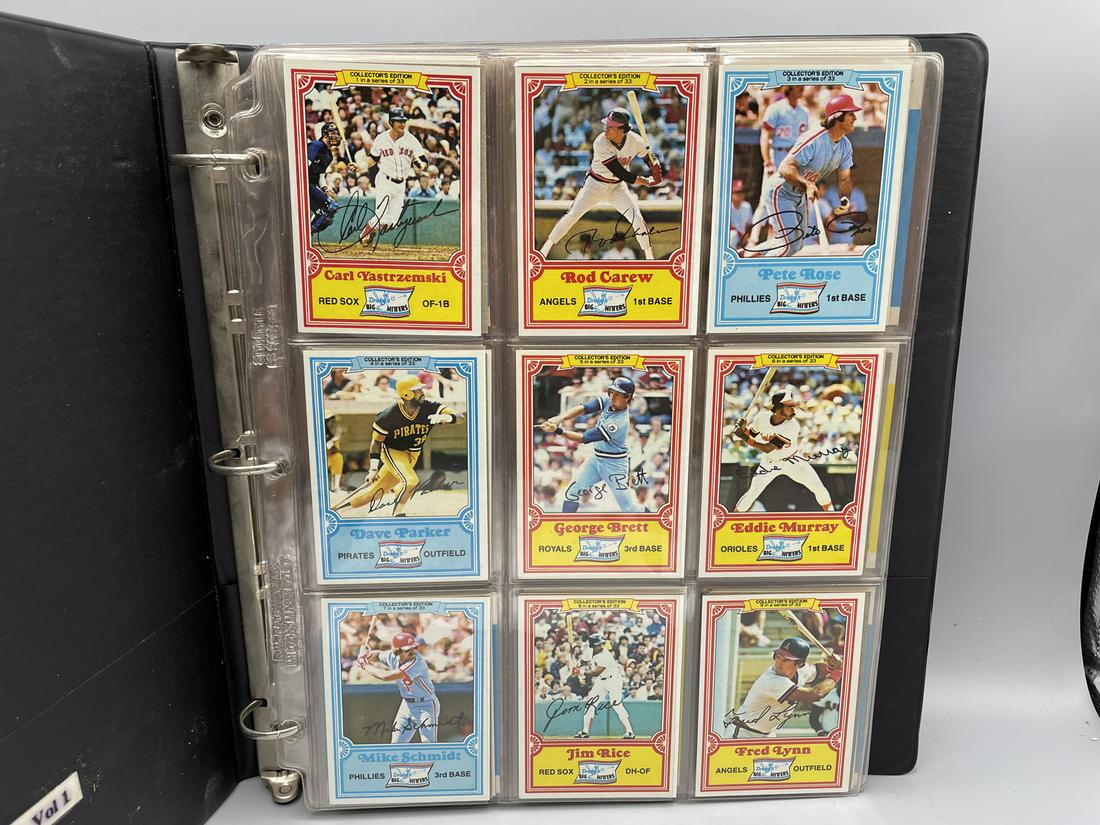 Binder of Baseball Cards - Drake's Big Hitters Set, Kmart Set, George Brett, Wade Boggs, Roger: Binder of Baseball Cards - Drake's Big Hitters Set, Kmart Set, George Brett, Wade Boggs, Roger Clemens