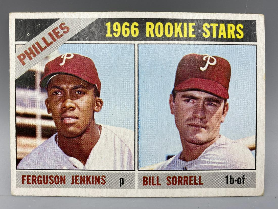 1966 Topps BB #254 Ferguson Jenkins RC HOF (1 of 2)