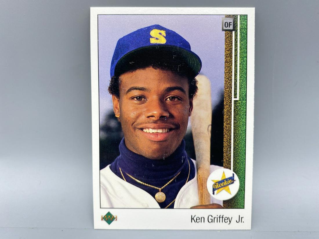 1989 Upper Deck BB #1 Ken Griffey, Jr. RC HOF (1 of 2)