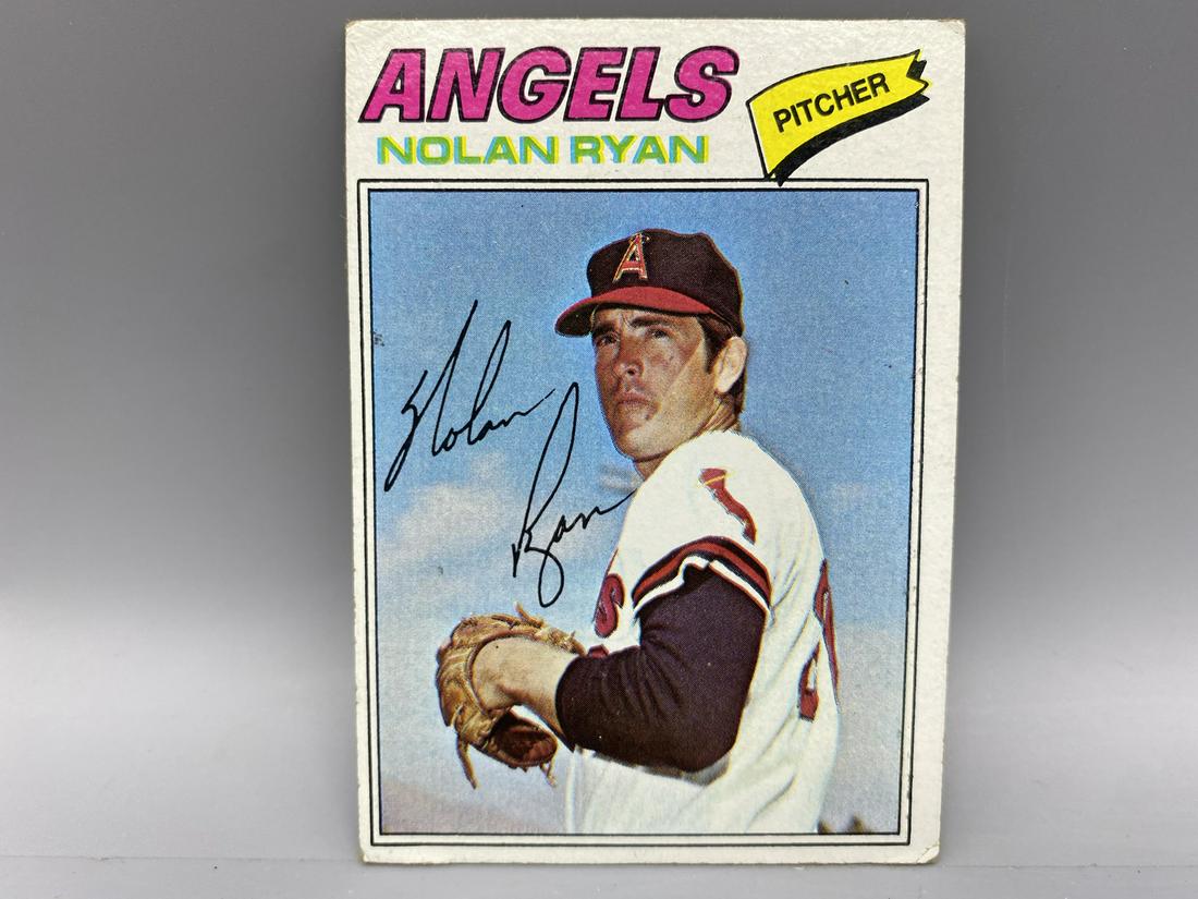 1977 Topps BB #650 Nolan Ryan HOF (1 of 2)