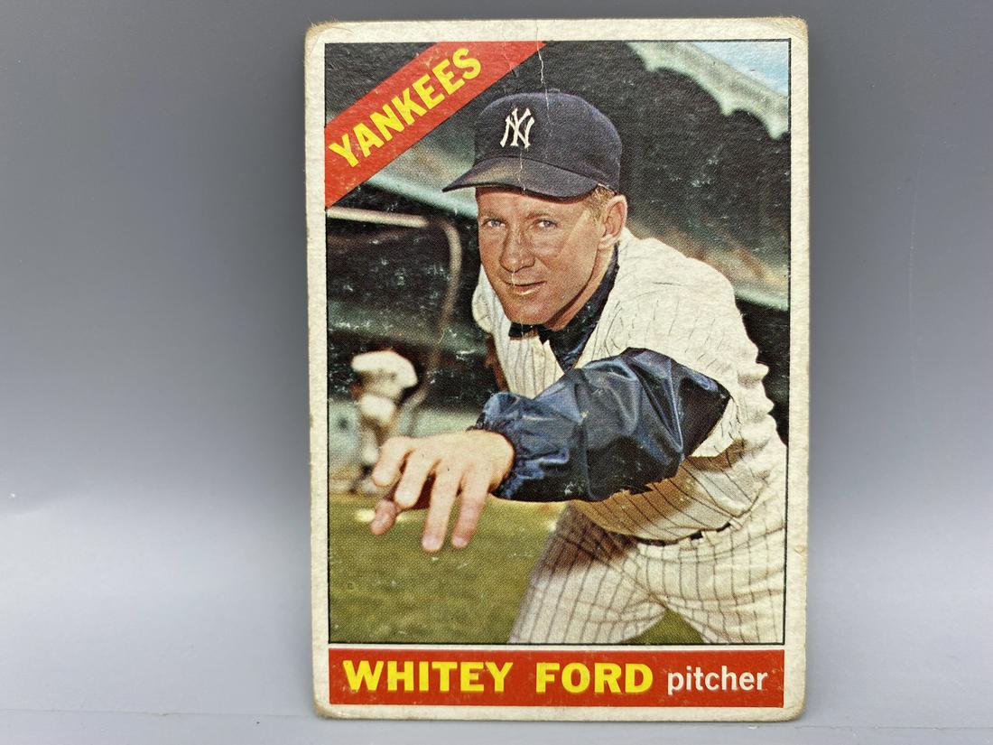 1966 Topps BB #160 Ford HOF (1 of 2)