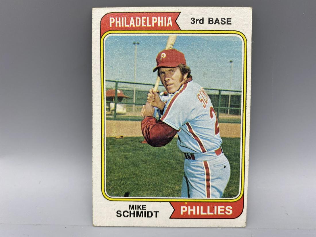 1974 Topps BB #283 Mike Schmidt HOF (1 of 2)
