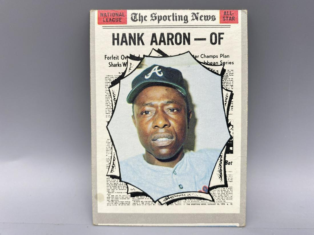 1970 Topps BB #462 Aaron All Star HOF (1 of 2)
