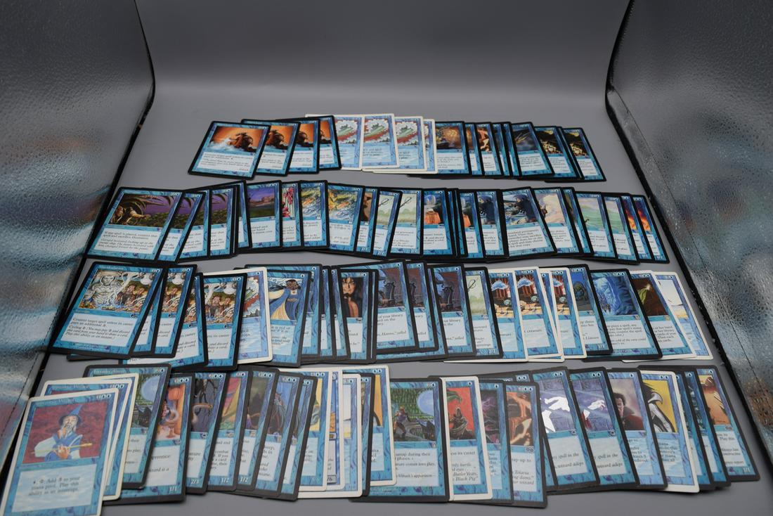 Magic The Gathering MTG Old Border Blue Lot (1 of 4)