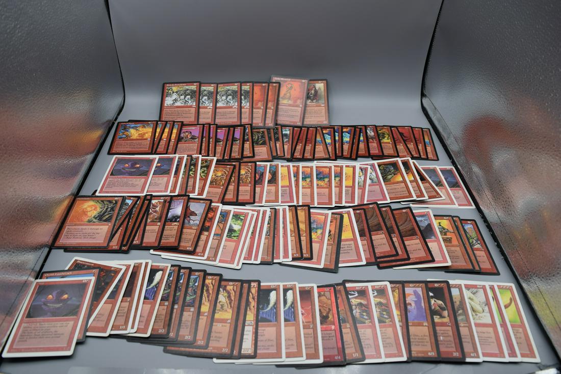 Magic The Gathering MTG Old Border Red Lot (1 of 4)