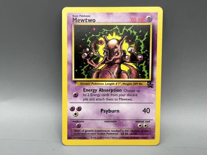 Pokemon Mewtwo Black Star Promo (2000)