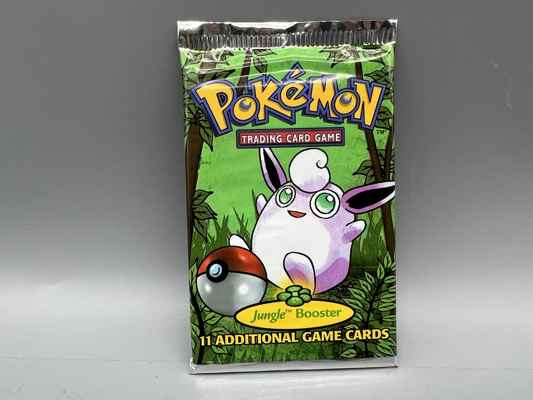 1999 Pokemon Jungle Unopened Booster Pack: 1999 Pokemon Jungle Unopened Booster Pack