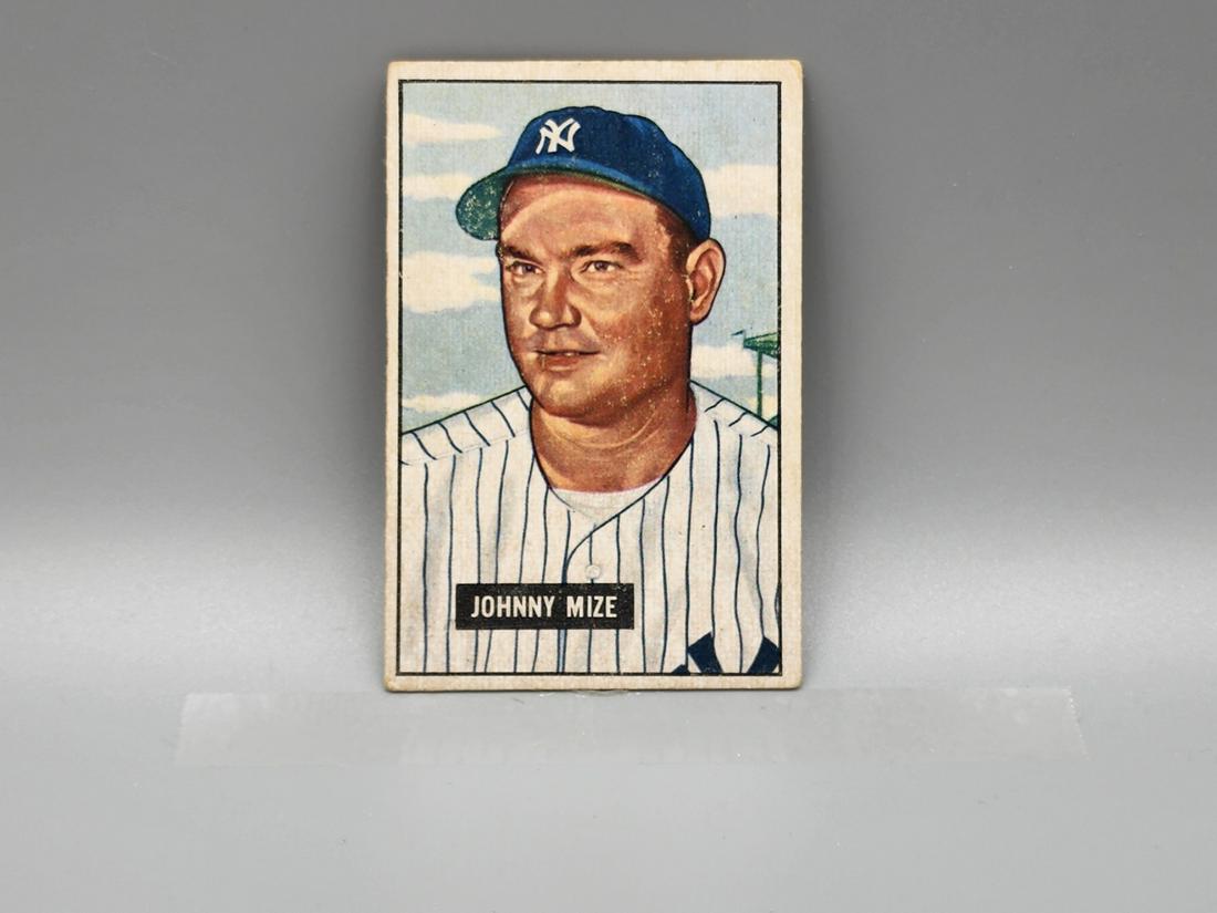 1951 Bowman Johnny Mize #50 HOF (1 of 2)