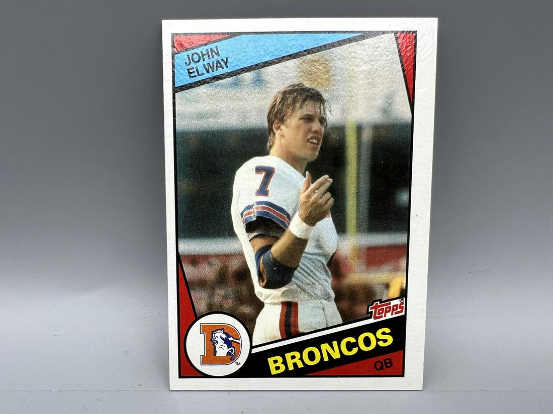 1984 Topps John Elway RC #63 (1 of 2)