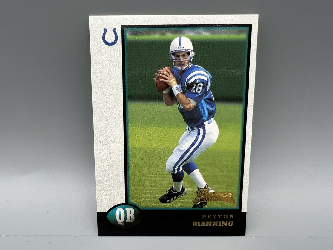 1998 Bowman Peyton Manning RC #1 (1 of 2)