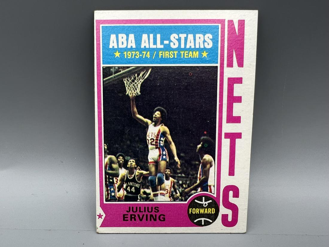 1974-75 Topps Julius Erving #200 (1 of 2)