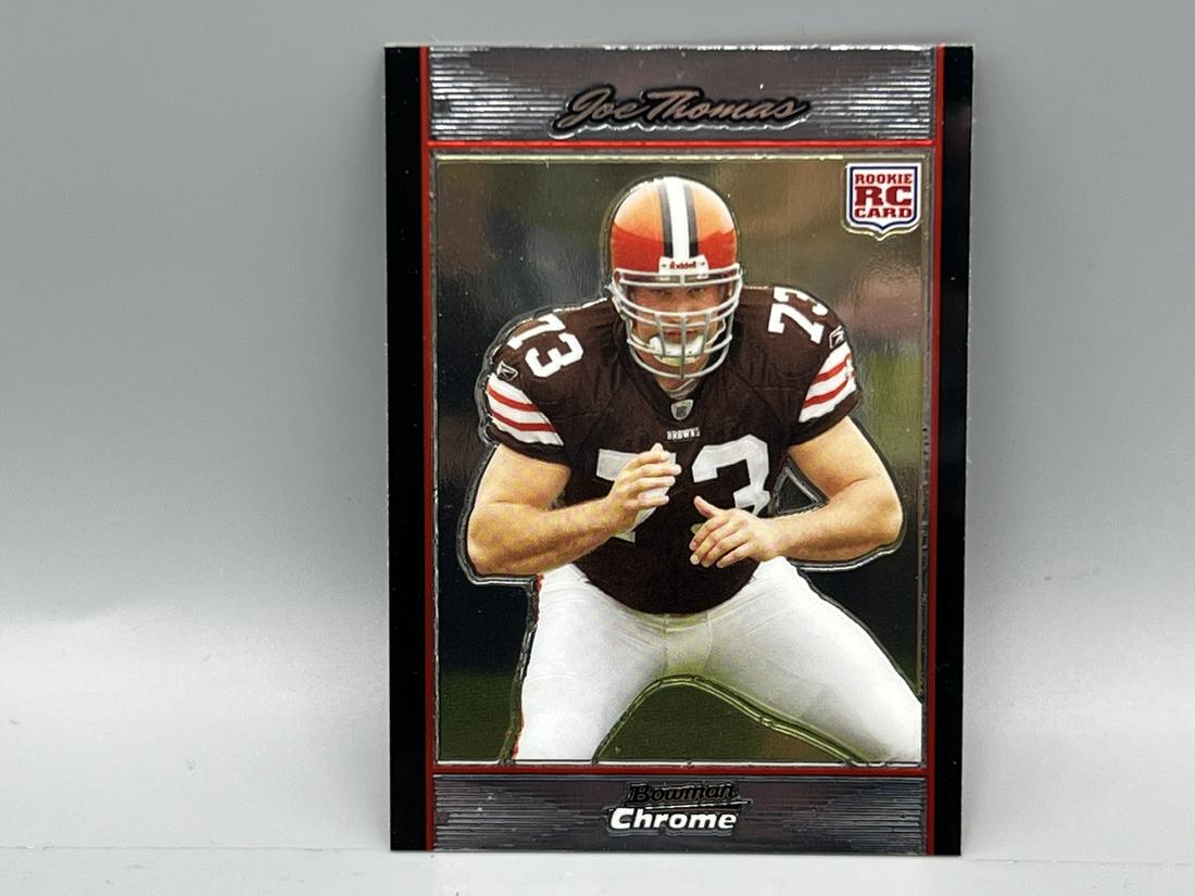2007 Bowman Chrome Joe Thomas RC #BC94 (1 of 2)