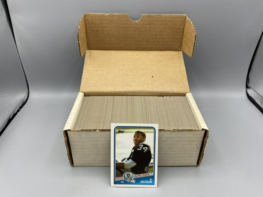 1988 Topps Football Complete Set - Bo Jackson RC - Set Appears Complete But Not Verified (1 of 7)