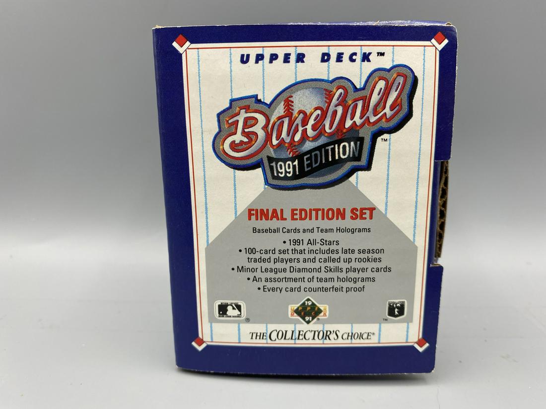1991 Upper Deck Baseball Final Edition Set - Pedro Martinez RC (1 of 2)