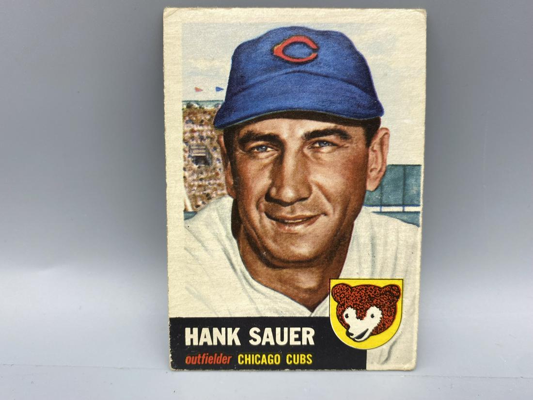 1953 Topps Hank Sauer #111 (1 of 2)
