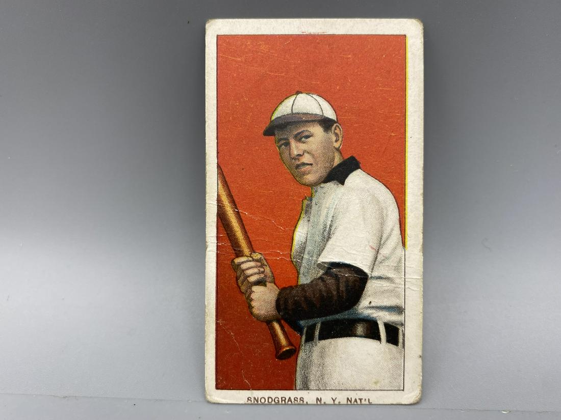 1909-1911 T206 Fred Snodgrass: 1909-1911 T206 Fred Snodgrass