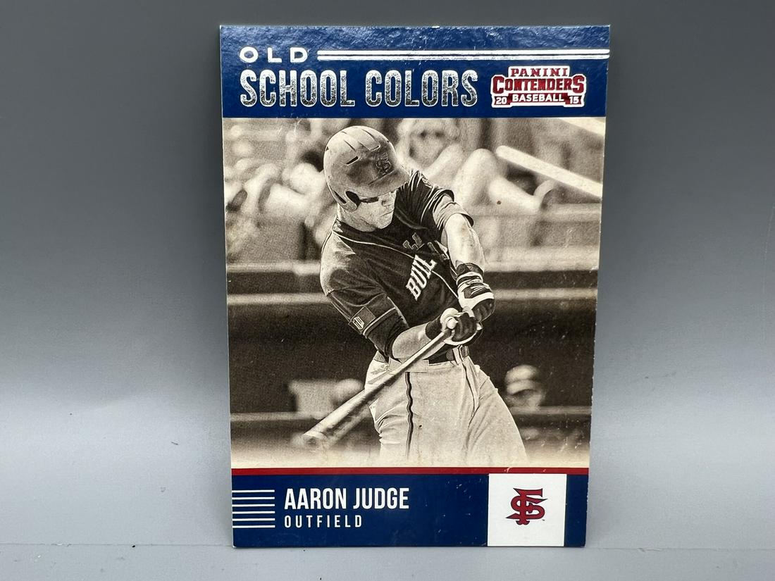 2015 Panini Contenders Baseball Aaron Judge Prospect Card #23 - Pre-Rookie Card (1 of 2)