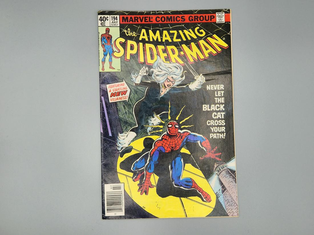 The Amazing Spiderman #194 - First Appearance Black Cat - Key Issue (1 of 5)