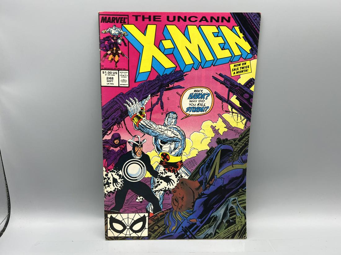 The Uncanny X-Men #248 - 1st Jim Lee art in X-Men (1 of 4)