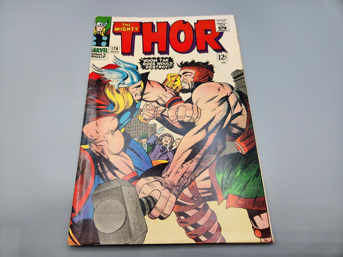 Thor #126 - First Issue of new title - Classic Thor vs Hercules - Key Issue (1 of 5)