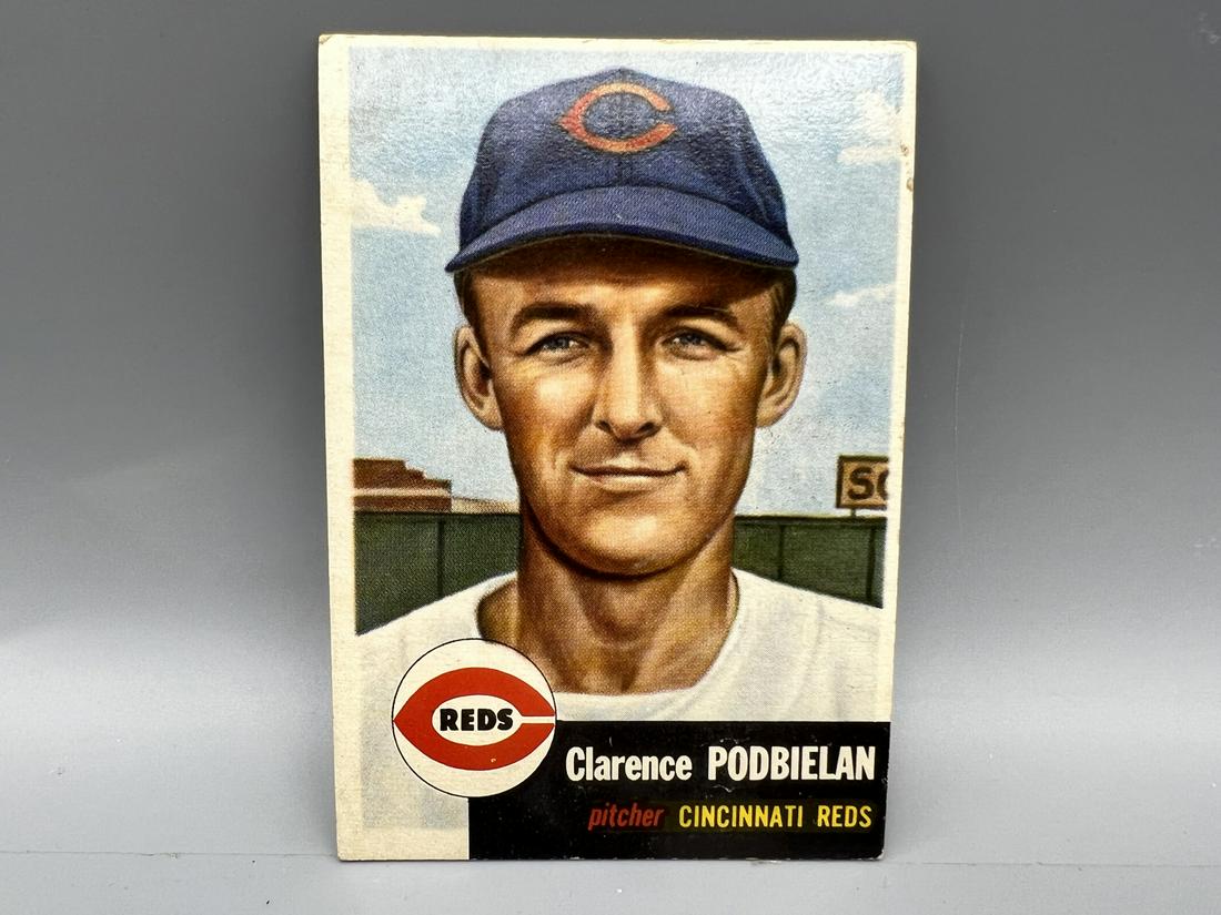 1953 Topps Clarence Podbielan #237 - High Number: 1953 Topps Clarence Podbielan #237 - High Number