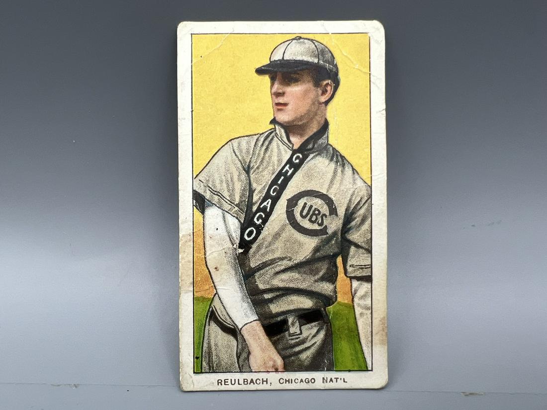 1909-1911 T206 Sweet Caporal Ed Reulbach: 1909-1911 T206 Sweet Caporal Ed Reulbach