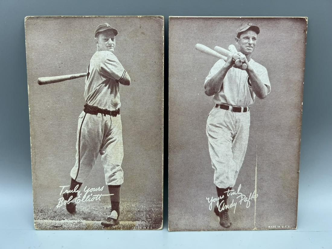 1939-46 Exhibits Salutations Bob Elliott & Andy Pafko (1 of 2)