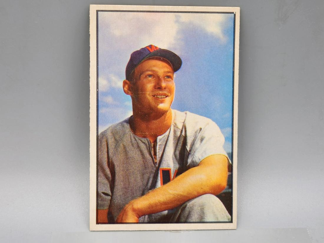 1953 Bowman Color Jackie Jensen #24 (1 of 2)