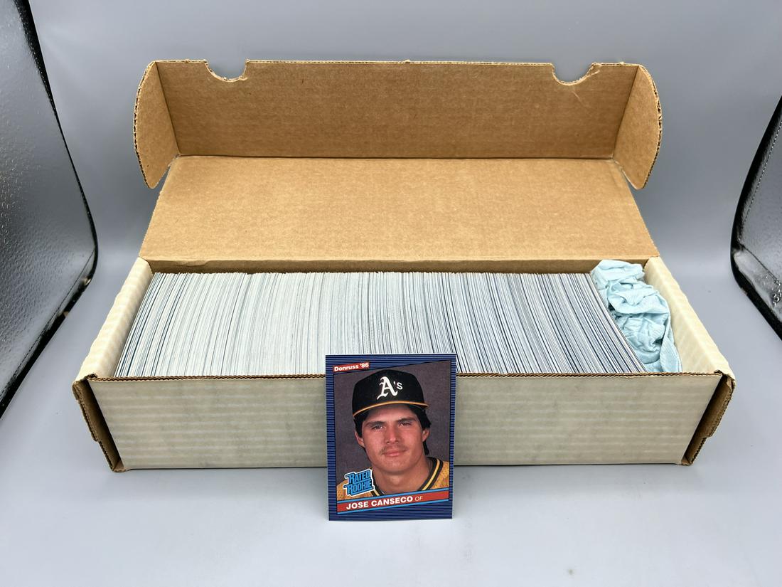 1986 Donruss Baseball Complete Set - Jose Canseco, Fred McGriff Rookies (1 of 3)