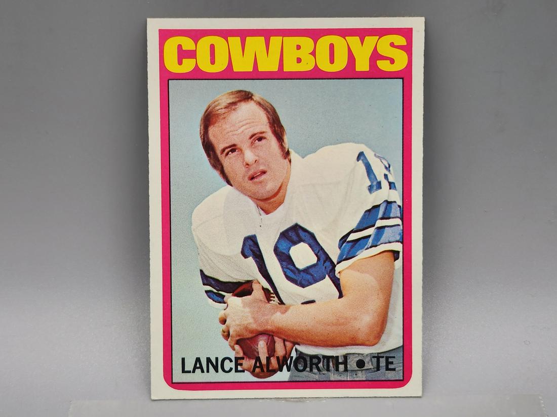 1972 Topps Lance Alworth #248 HOF: 1972 Topps Lance Alworth #248 HOF