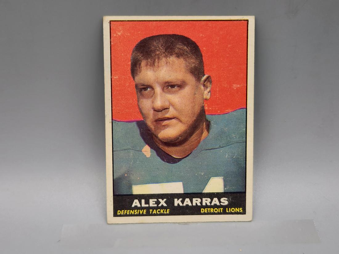 1961 Topps Alex Karras #35 HOF: 1961 Topps Alex Karras #35 HOF