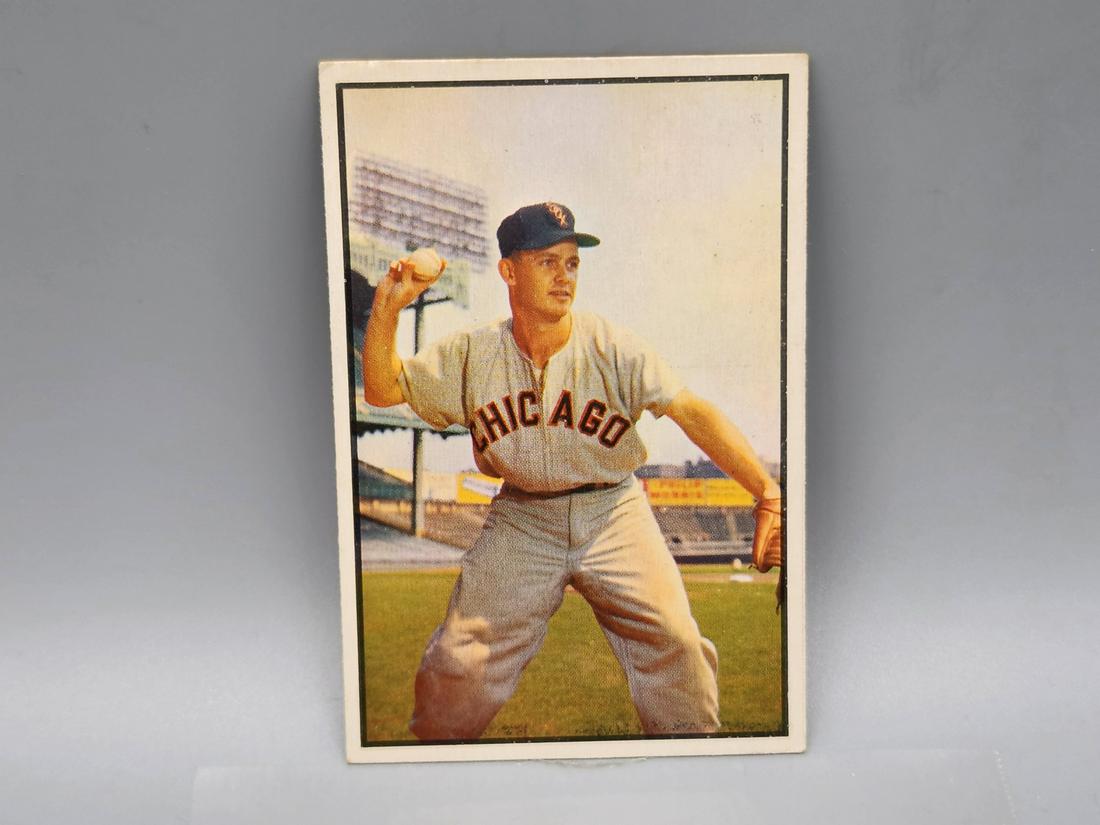 1953 Bowman Color Nellie Fox #18 HOF (1 of 2)