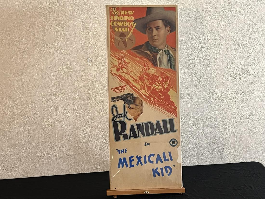 1938 The Mexicali Kid Original Insert 14" x 36" Movie Poster - Jack Randall (1 of 6)