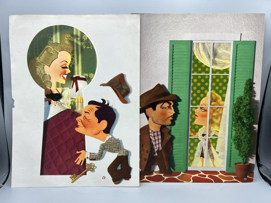 1943 Slightly Dangerous & 1941 Johnny Eager MGM Movie Trade Ads - Lana Turner, Robert Young - (1 of 2)