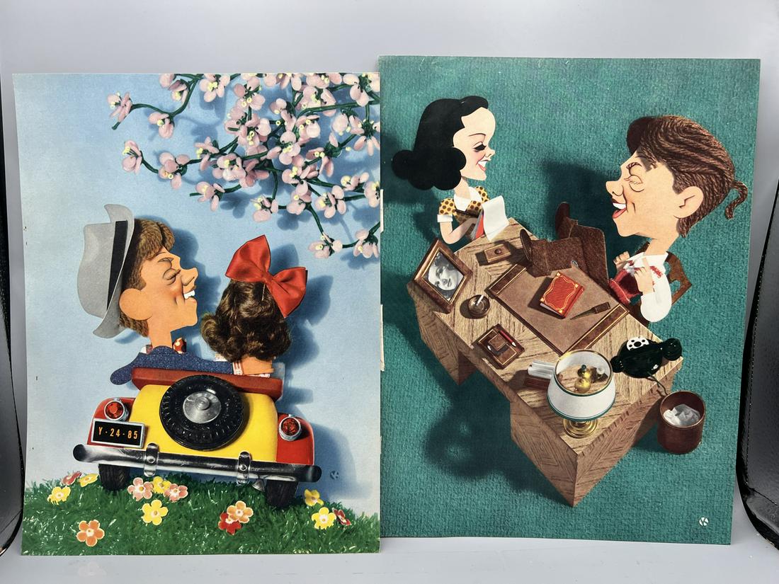 1942 The Courtship of Andy Hardy & 1941 Andy Hardy's Private Secretary MGM Movie Trade Ads - Mickey (1 of 2)