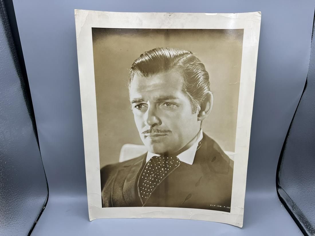 Gone With the Wind 11.75" x 15" Oversized Movie Still #SIP-108-P-135 with snipe affixed on back - (1 of 2)