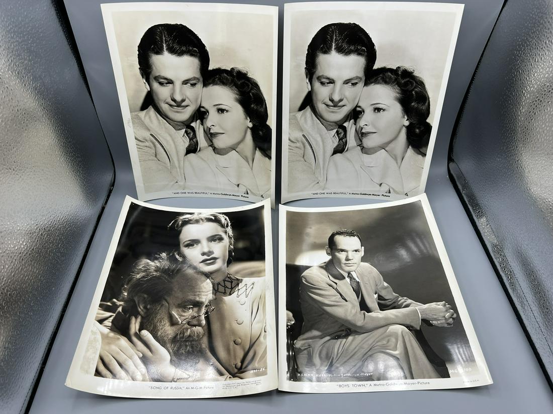 Lot of 9 Assorted Movie Stills - Laraine Day, Robert Taylor, Spencer Tracy (1 of 8)