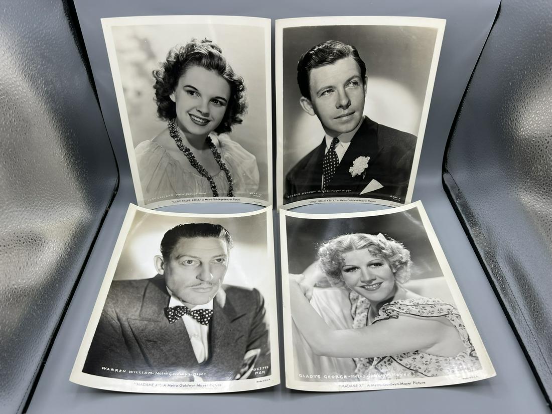 Lot of 8 Assorted Movie Stills - Judy Garland, George Murphy: Lot of 8 Assorted Movie Stills - Judy Garland, George Murphy