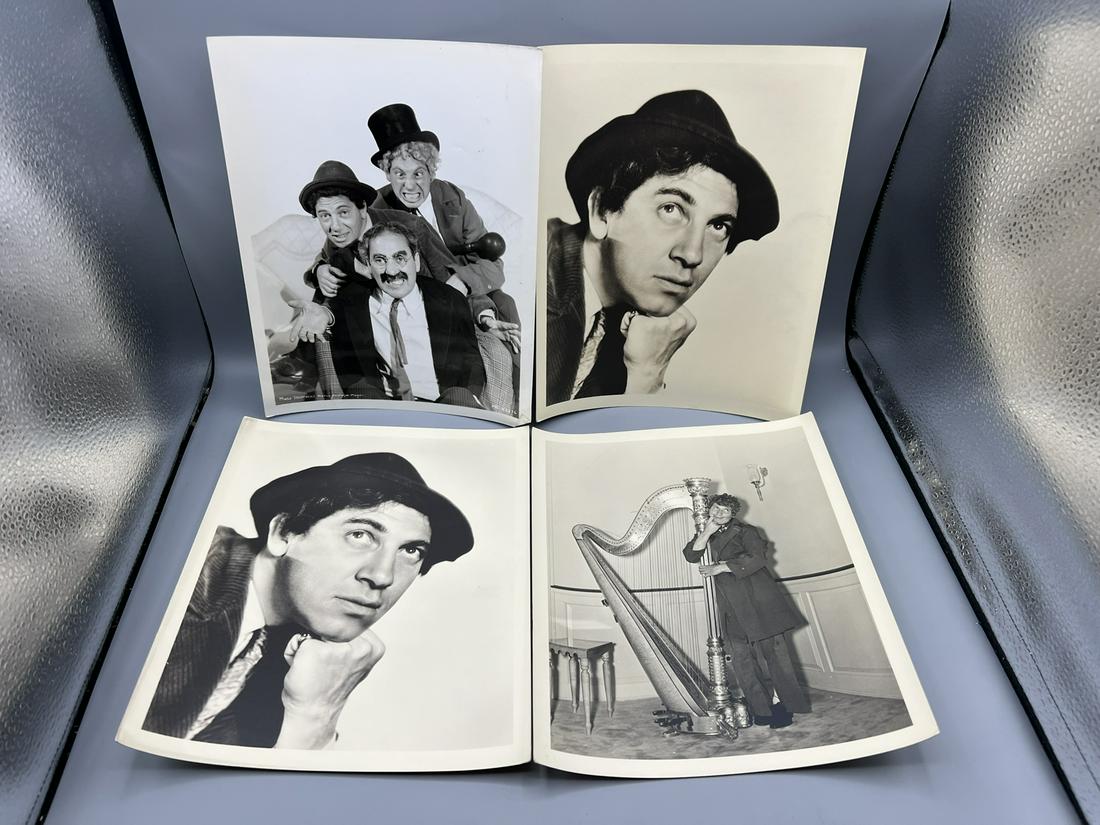 Lot of 8 Marx Brothers Movie Portrait Stills - One Has Snipe & Blurb (1 of 9)