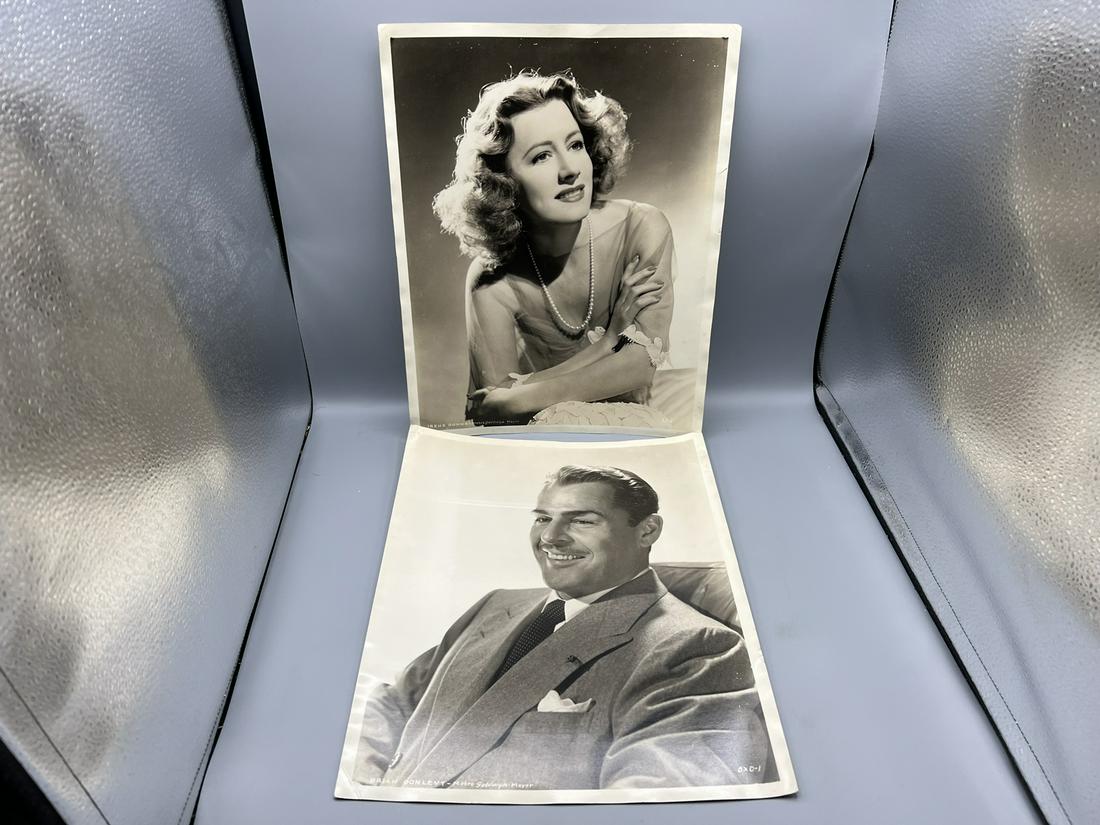 Irene Dunne & Brian Donlevy 11" x 14" Oversized Movie Portrait Stills (1 of 4)