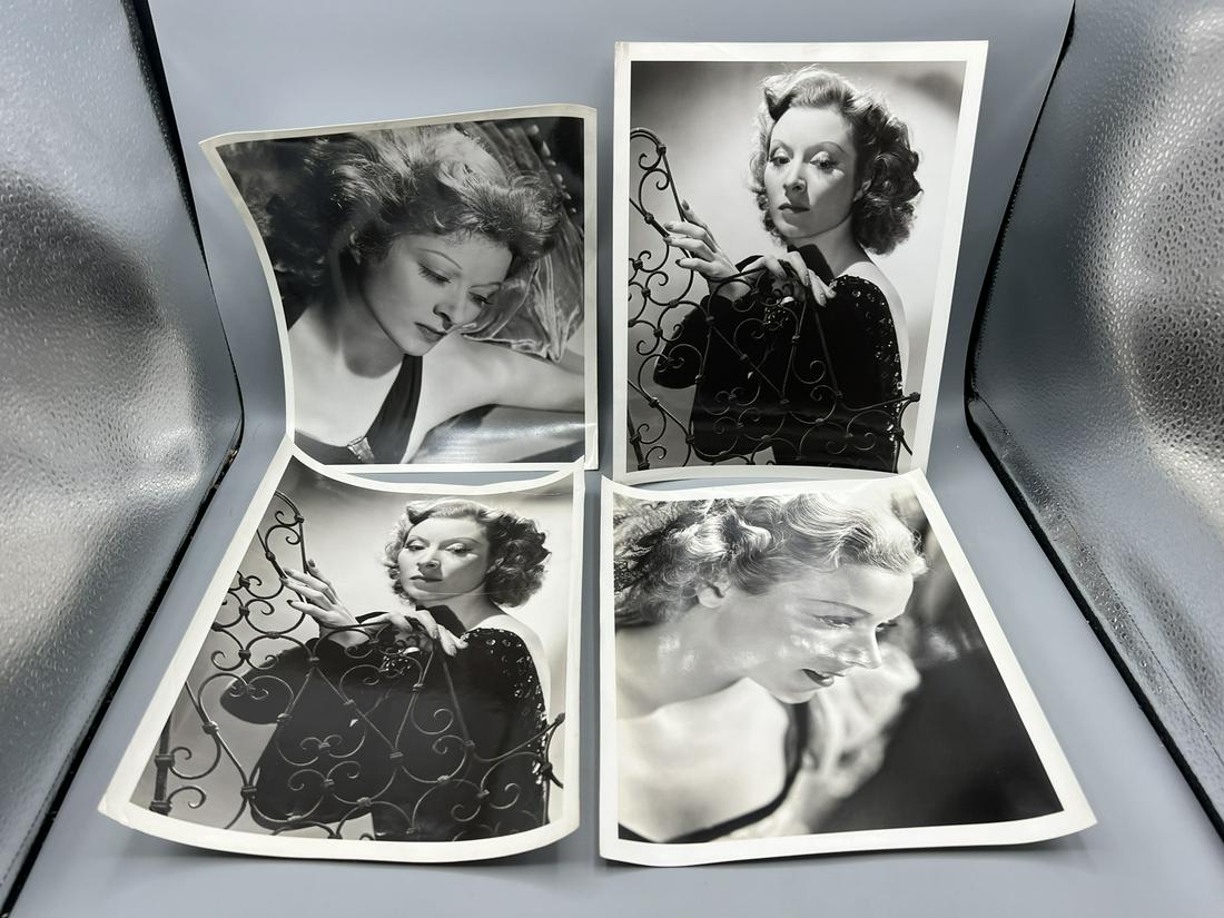 Lot of 5 Assorted Greer Garson & Phyllis Welch Movie Portrait Stills by Laszlo Willinger (1 of 8)