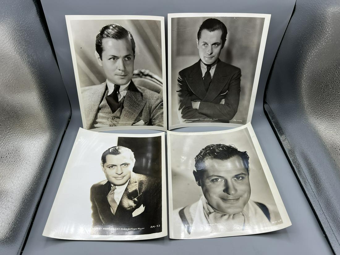 Robert Montgomery Movie Still Lot of 11: Robert Montgomery Movie Still Lot of 11