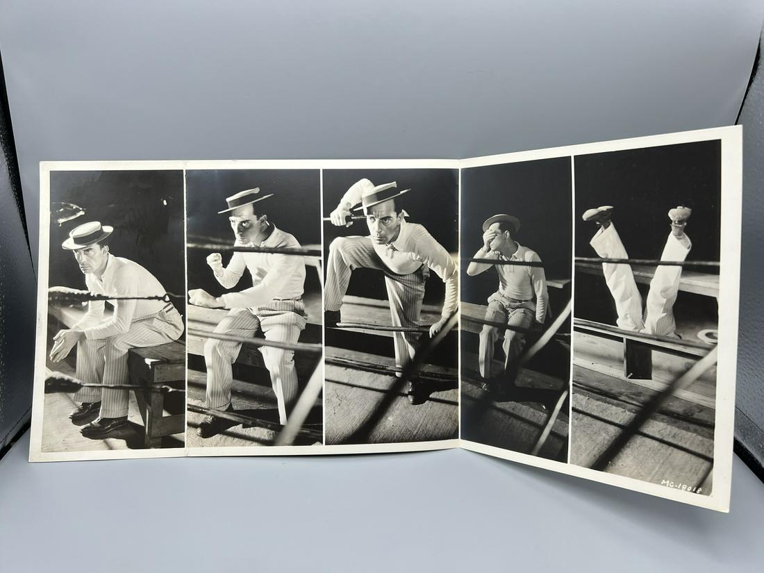 Buster Keaton 18" x 8" Movie Portrait Still #MG18018- Strip Photo with 2 Folds (1 of 2)