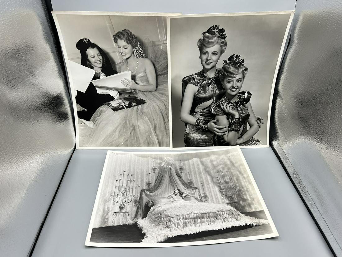 10" X 13" Oversized Movie Portrait Still Lot of 3 - Jeanette MacDonald, Anne Jeffreys, Marian (1 of 5)